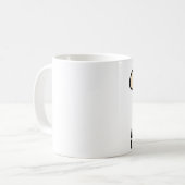 Über-the-Hill-Funny-Kaffeepuppen Kaffeetasse (Vorderseite Links)