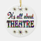 Über Theater Keramikornament (Vorne)