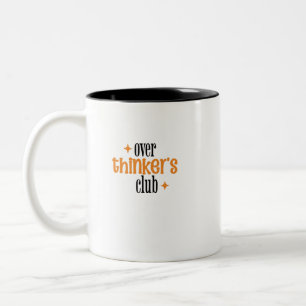Über Thinkers Club Zweifarbige Tasse
