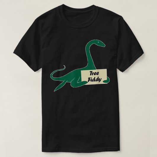 Über Tree Fiddy Funny Loch Ness Monster T-Shirt 3 (Design vorne)
