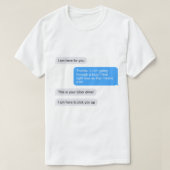 Uber-Treibertext T-Shirt (Design vorne)