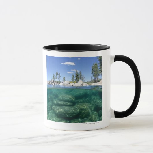 Über und unter Lake Tahoe Tasse (Rechts)
