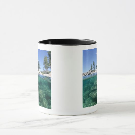 Über und unter Lake Tahoe Tasse (Zentrum)