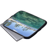 Über und unterhalb des Tahoe-Sees Laptopschutzhülle (Vorne Knopf)