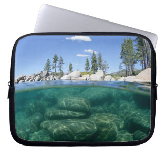 Über und unterhalb des Tahoe-Sees Laptopschutzhülle