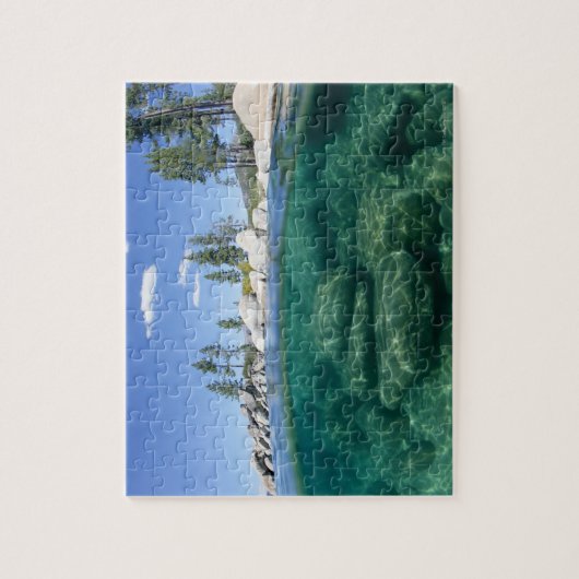 Über und unterhalb des Tahoe-Sees Puzzle (Vertikal)
