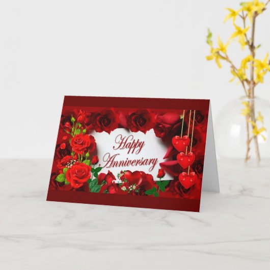 ÜBER "UNSER" *20. JAHRESTAG* KARTE (Gelbe Blume)