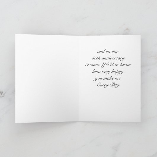 ÜBER UNSER JAHRESJAHR **45.** KARTE (Innenseite)