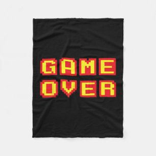 Über Vintagen Retro-Videospiele - Gaming-Geschenka Fleecedecke