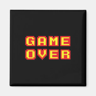 Über Vintagen Retro-Videospiele - Gaming-Geschenka Magnet