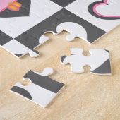 Über Vögel Jigsaw Puzzle Hearts Romantisches Paar (Seite)