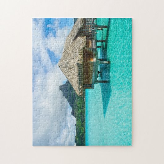 Über-Wasser Bungalow, Bora Bora Puzzle (Vertikal)