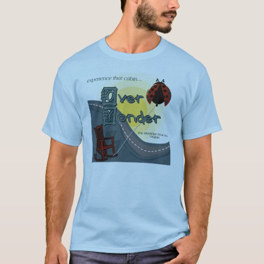 Über Yonder Kabinen-Logo-T - Shirt (Vorderseite)