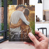 Überaid Save the Date Foto Ankündigung Postkarte