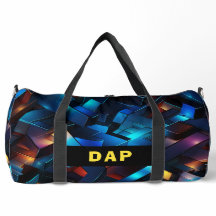 Überall abstrakte Design-Duffel-Tasche