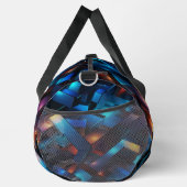 Überall abstrakte Design-Duffel-Tasche Duffle Bag (Rechts)