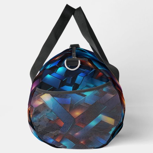 Überall abstrakte Design-Duffel-Tasche Duffle Bag (Rechts)