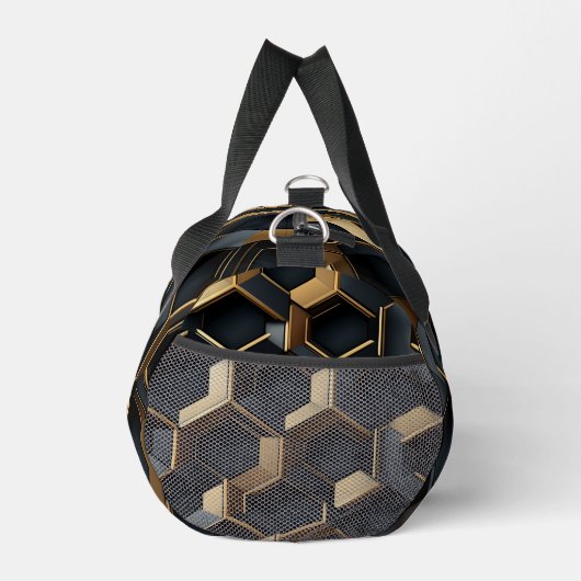 Überall abstrakte Design-Duffel-Tasche Duffle Bag (Rechts)