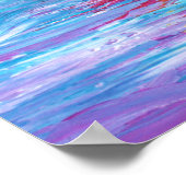 Überall auf dem Meeresposter Poster (Ecke)