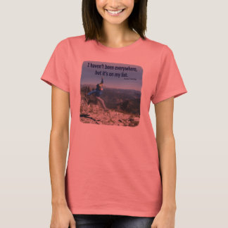 Überall auf meiner Liste T-Shirt