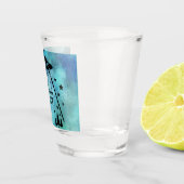Überall außer hier Alien Schnapsglas (Rechts)