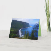 Überall bei Ihnen ist die Paradise Card Karte (Rückseite)