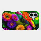 Überall Blumen iPhone Hülle (Rückseite (Horizontal))