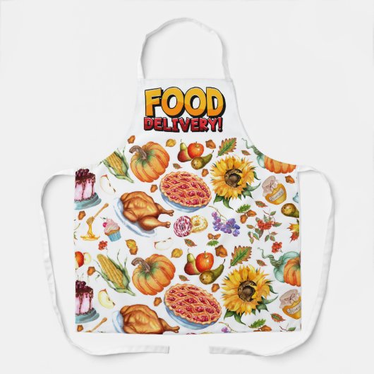 Überall druckbare Schürze, mittelgroß Schürze (Vorderseite)