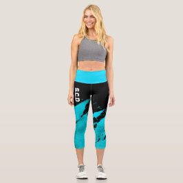 Überall drucken Sie benutzerdefinierte Capri-Leggi Capri Leggings