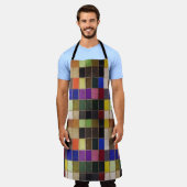 Überall druckfarbige Schürze (Getragen)