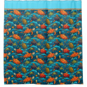 überall duschvorhang (Vorderseite)