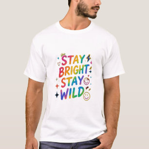 Überall Farben T-Shirt für jeden Tag