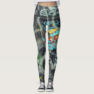 Überall Graffiti-Drucklegierungen Leggings
