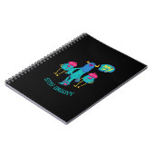 Überall Groovy bleibe, lustige Kinder in der Schul Notizblock (Linke Seite)