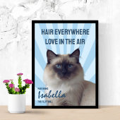 Überall Haare, Liebe in der Luft Benutzerdefiniert Poster