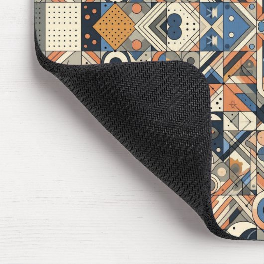 Überall im modernen Design Mousepad (Ecke)