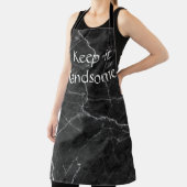 Überall in der Print-Schürze Behielt es anschaulic Schürze (InSitu)