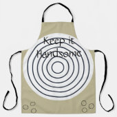 Überall in der Print-Schürze Behielt es ansprechen Schürze (Vorderseite)