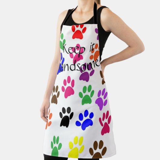 Überall in der Print-Schürze Behielt es gut ausseh Schürze (InSitu)