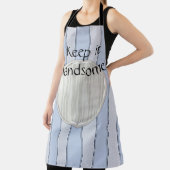 Überall in der Print-Schürze Behielt es Handsome B Schürze (InSitu)