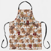 Überall in der Print-Schürze Behielt es Handsome H Schürze (Vorderseite)