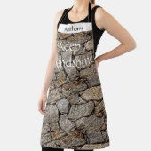 Überall in der Print-Schürze Behielt es Handsome R Schürze (InSitu)