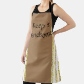 Überall in der Print-Schürze Behielt es hübsch Gol Schürze (InSitu)