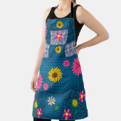 Überall in der Print-Schürze Blume floral Schürze (InSitu)