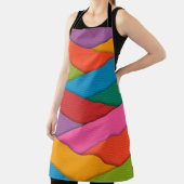 Überall in der Print-Schürze farbige Dreiecke Schürze (InSitu)