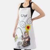 Überall in der Print-Schürze Fischfang Schürze (InSitu)