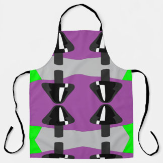 Überall in der Schürze