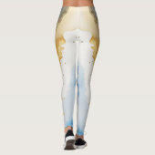 Überall in Print-Leggings mit Circle Design Leggings (Rückseite)