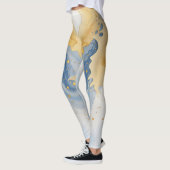 Überall in Print-Leggings mit Circle Design Leggings (Links)