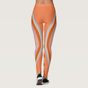 Überall in Print-Leggings mit Circle Design Leggings
